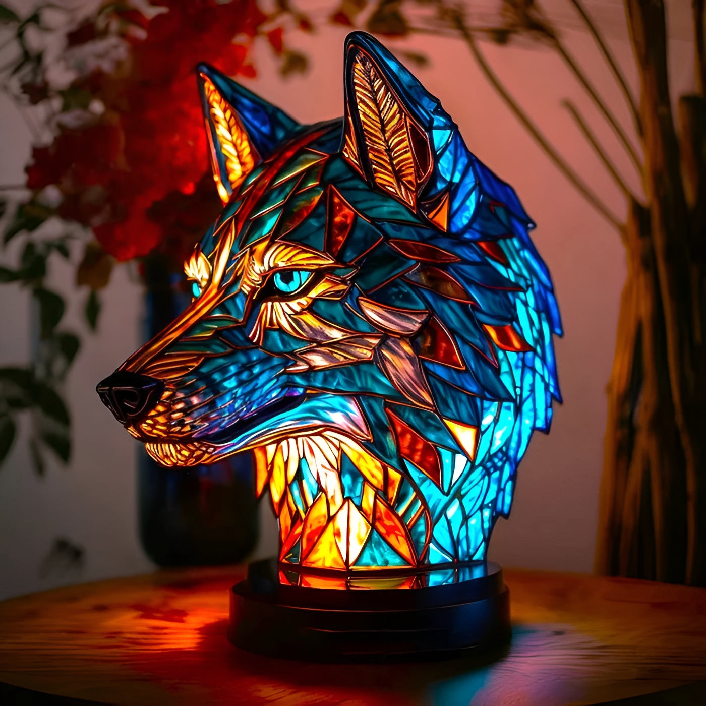 Nachtlampe mit bunten Tieren – ein stilvolles Element in Ihrem Zimmer