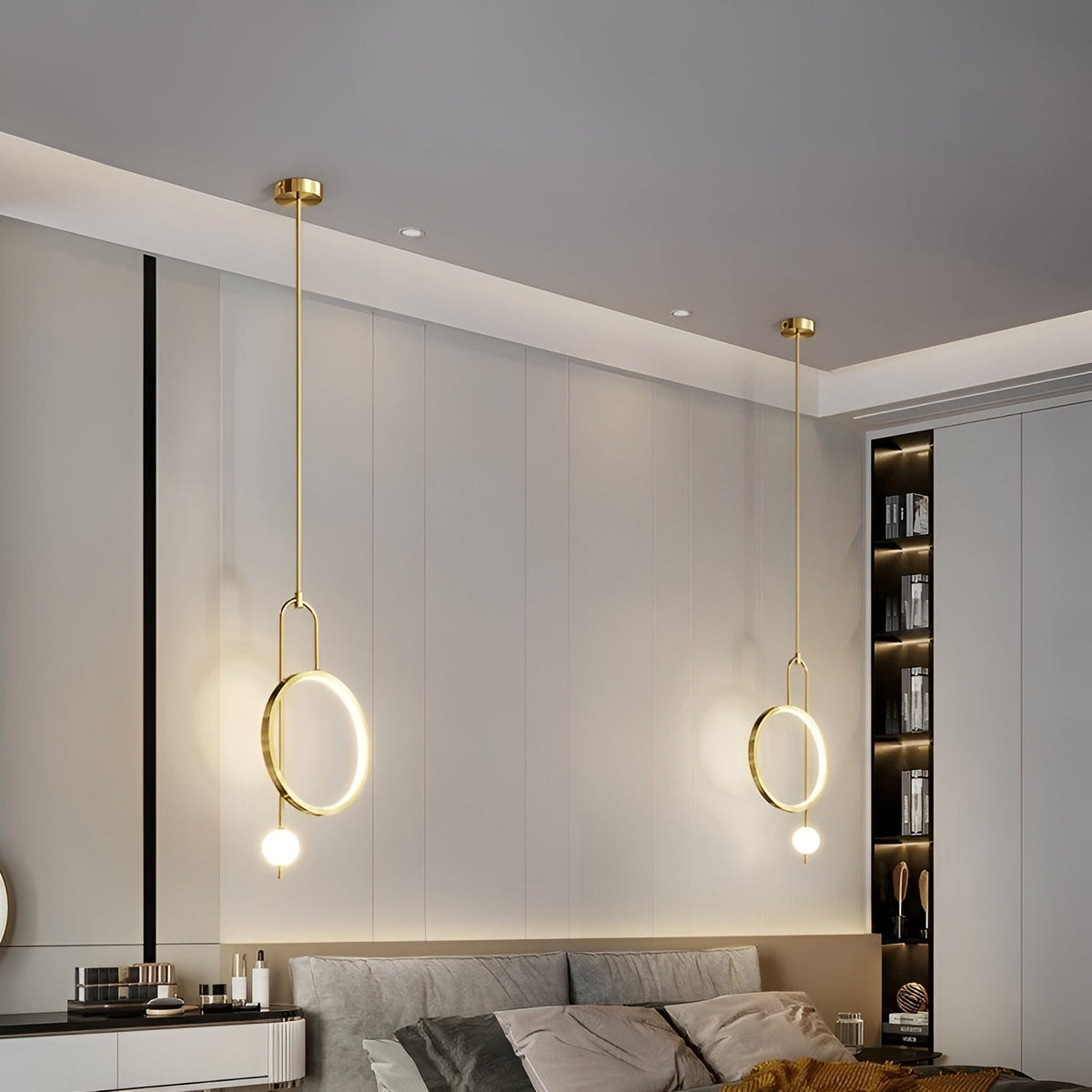 SereniRing Light - Moderne LED Ring Deckenlampe - Deckenleuchte