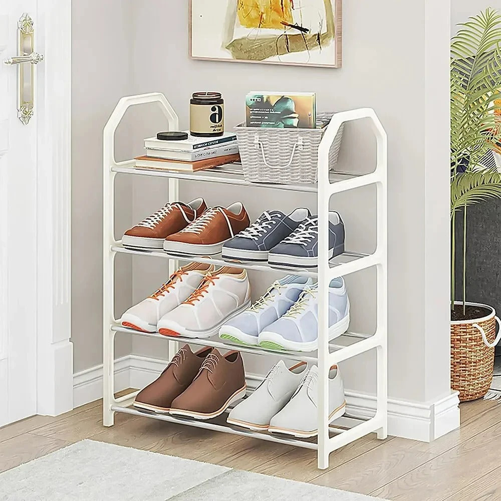 ShoeHaven Rack – Multifunktionaler 4-stufiger Schuh-Organizer - Wohnzubehör