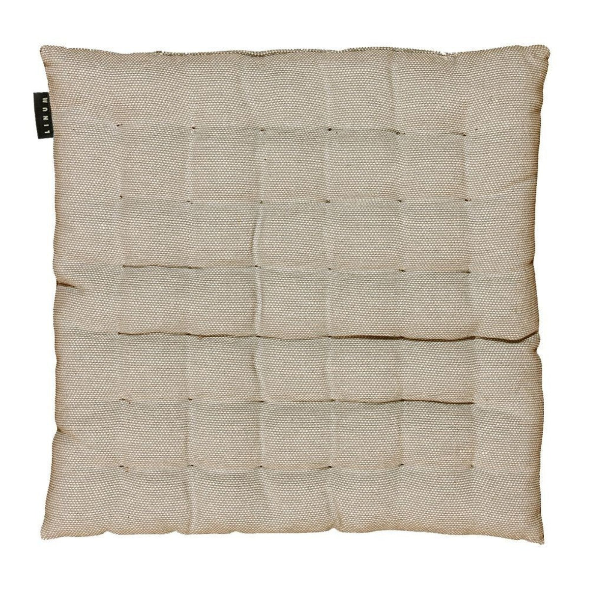Sitzkissen aus Baumwolle gesteppt – 40x40 cm - Hellbraun / 40x40 cm - Sitzkissen