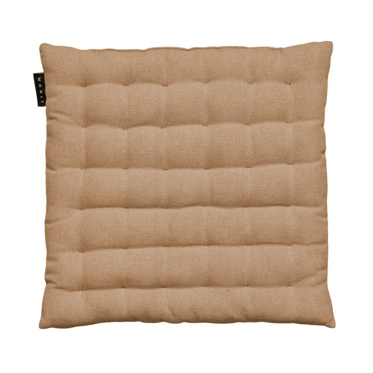 Sitzkissen aus Baumwolle gesteppt – 40x40 cm - Kamel / 40x40 cm - Sitzkissen
