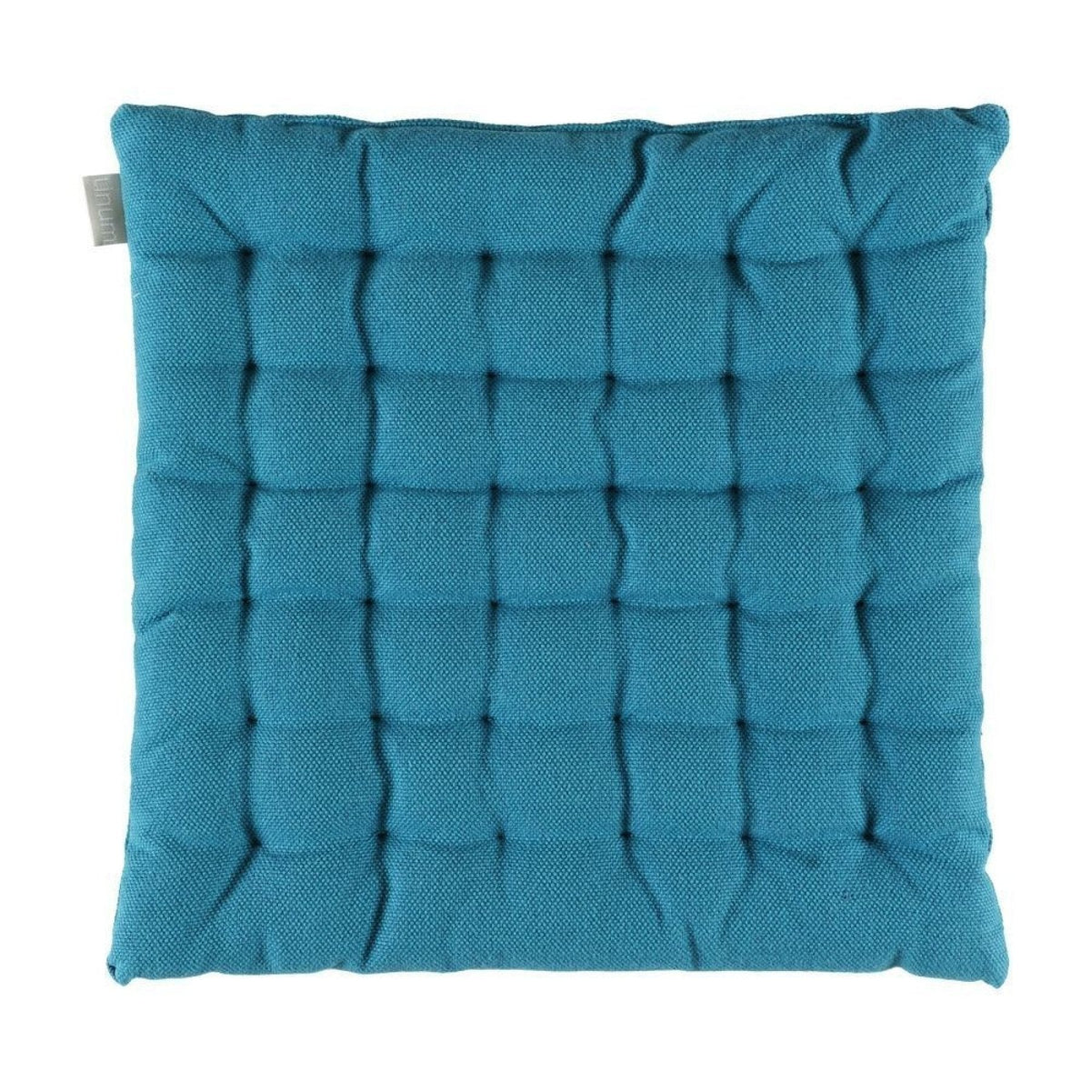 Sitzkissen aus Baumwolle gesteppt – 40x40 cm - Türkis / 40x40 cm - Sitzkissen