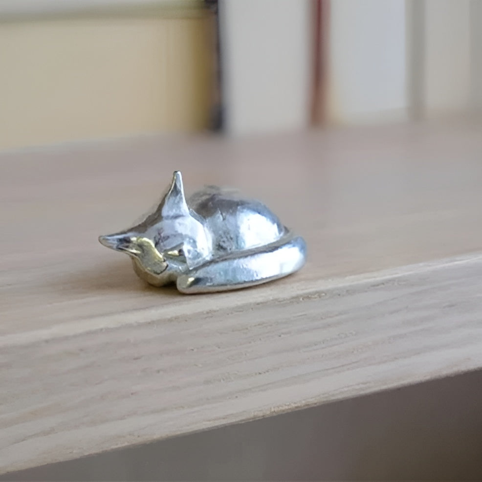 Skulptur Ewige Familienbande – Deko-Figur für Innen & Außen - Zusätzliche Katze - Familienbande