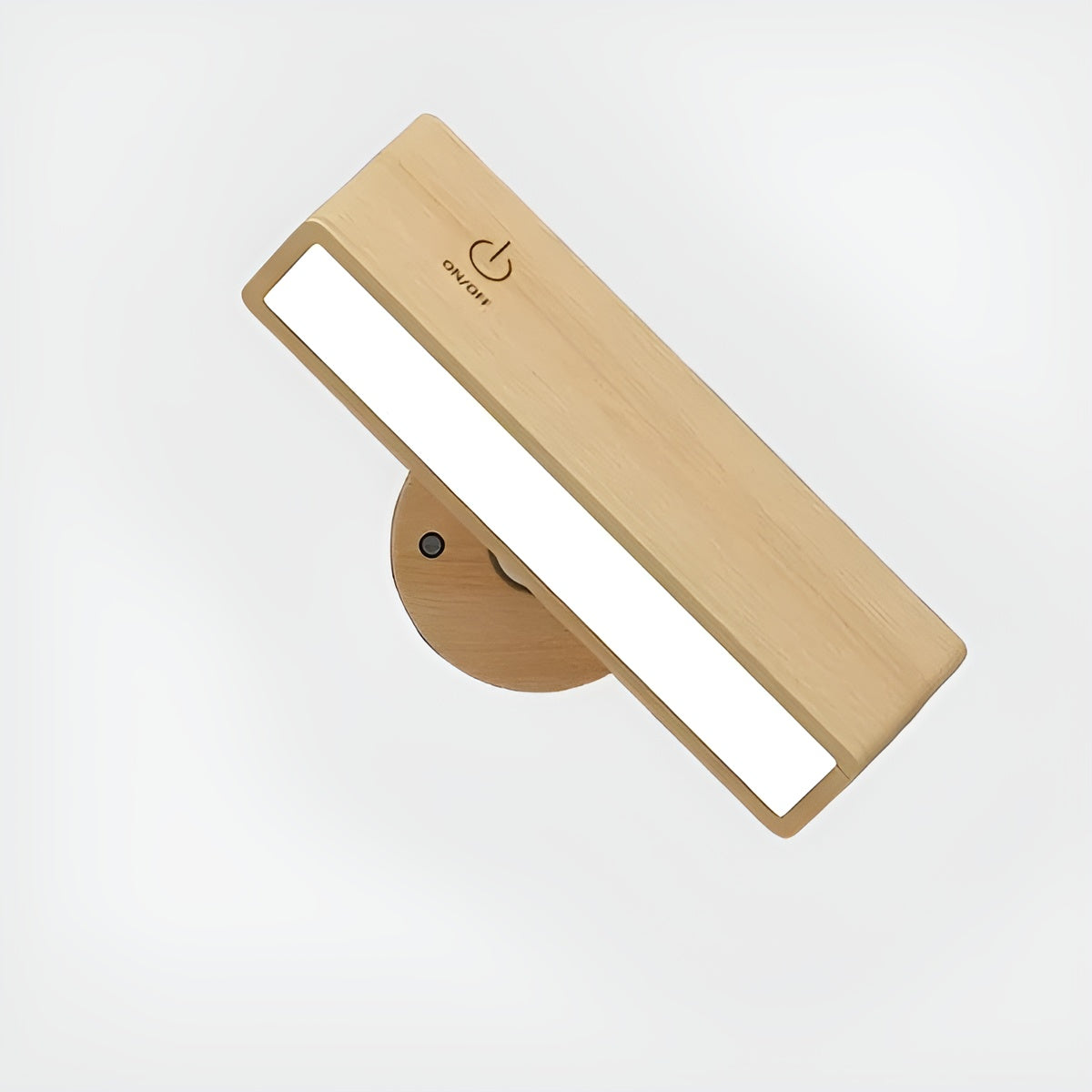 Kleine Verstellbare Wandleuchte – Holz & Magnet | Flexibel und Stilvoll
