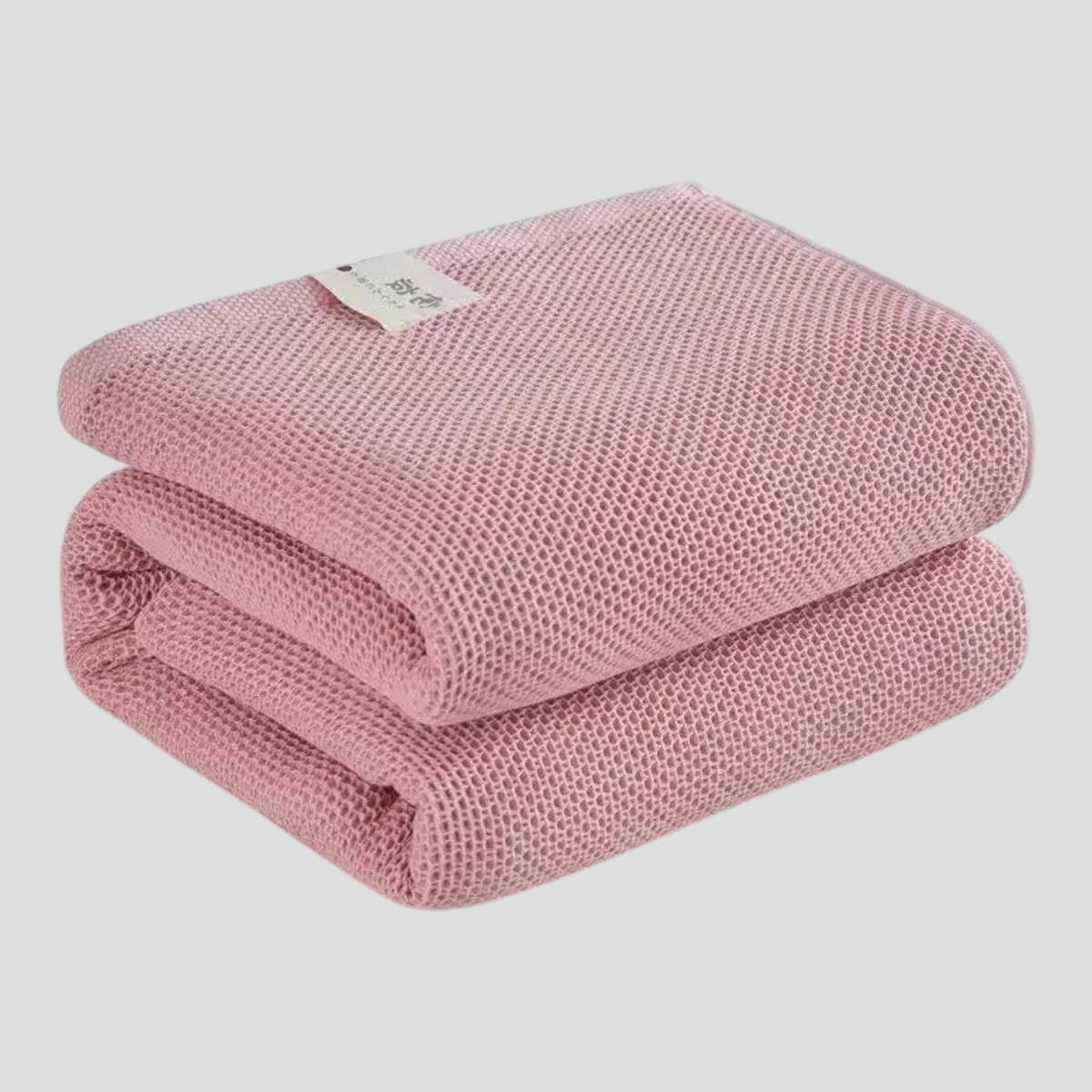 Sommerbettdecke aus weicher Baumwolle – leicht und atmungsaktiv - Rosa / 100x150cm - Bettdecken