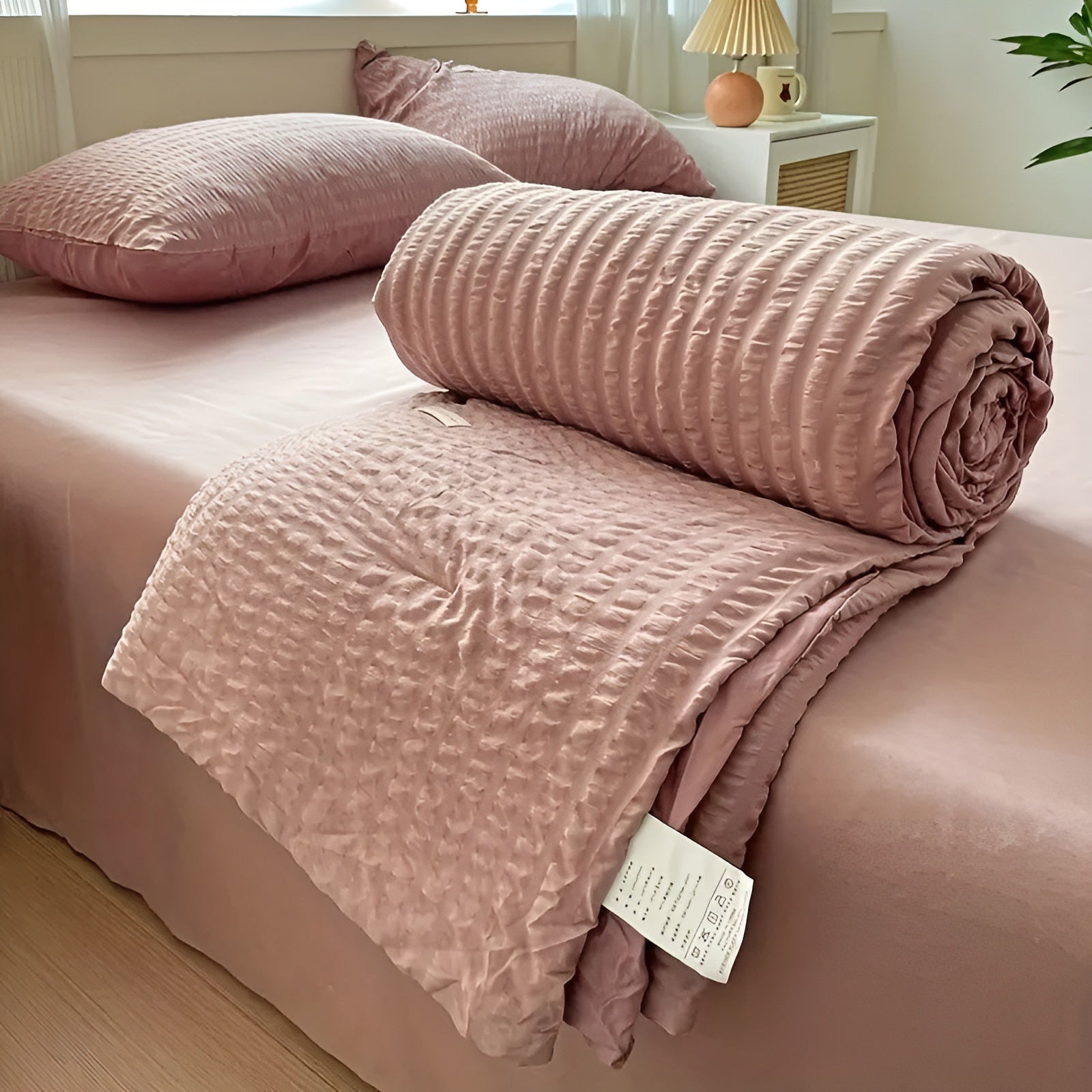 Sommerdecke aus Mesh – Leicht und Atmungsaktiv | Weich & Ideal fürs Schlafzimmer - Sommerdecke