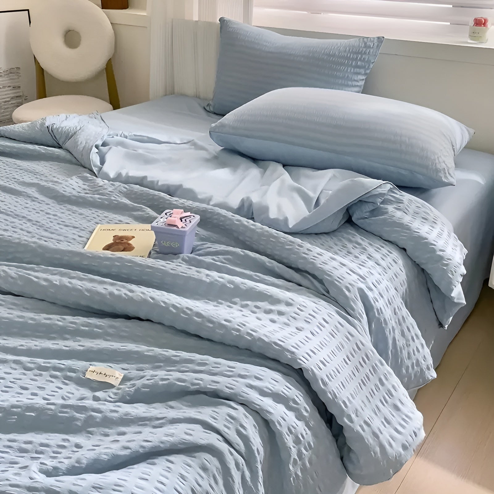 Sommerdecke aus Mesh – Leicht und Atmungsaktiv | Weich & Ideal fürs Schlafzimmer - Sommerdecke