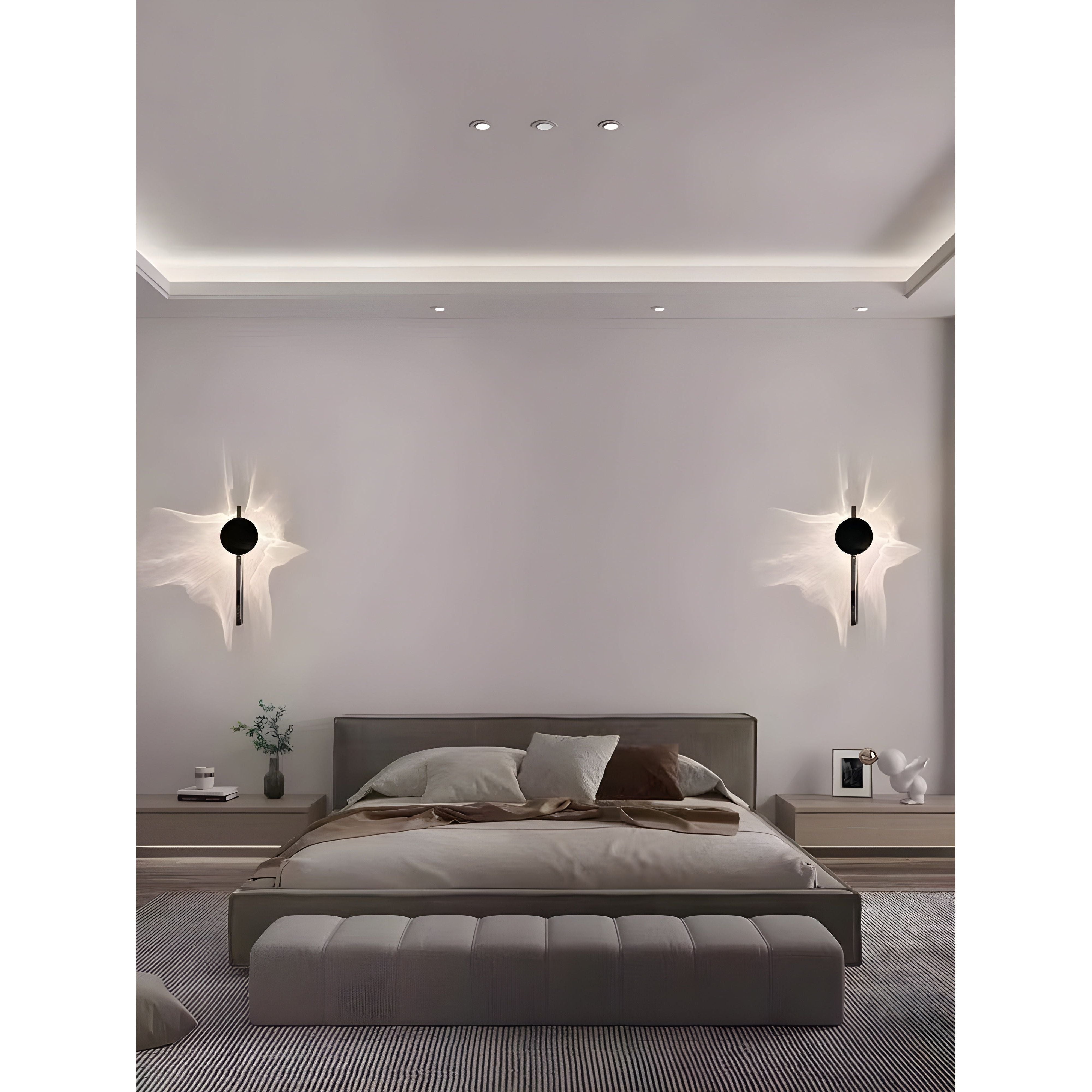 Stellar Light - Luxus Edelstahl Wandlampe für Zuhause - Wandlampe