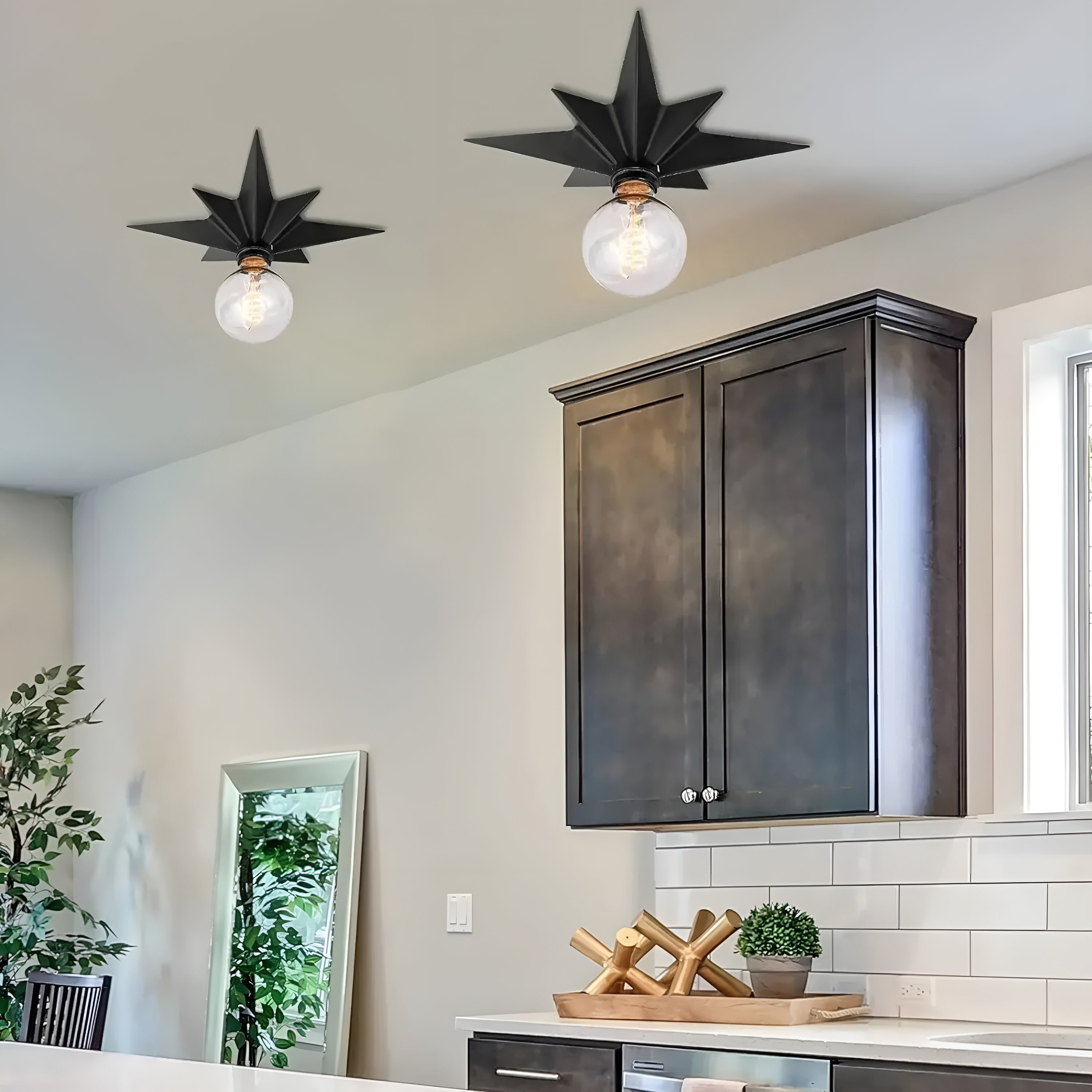 Sternförmige LED Wandleuchte – Modern & Dekorativ | Stimmungslicht für Zuhause - Wandlampe