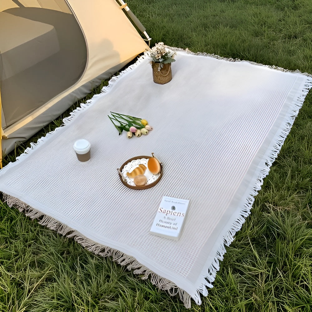 Stylische Picknickdecke – Wasserdicht Und Faltbar – Strandmatte Und Campingdecke Für Den Außenbereich - Picknickdecke