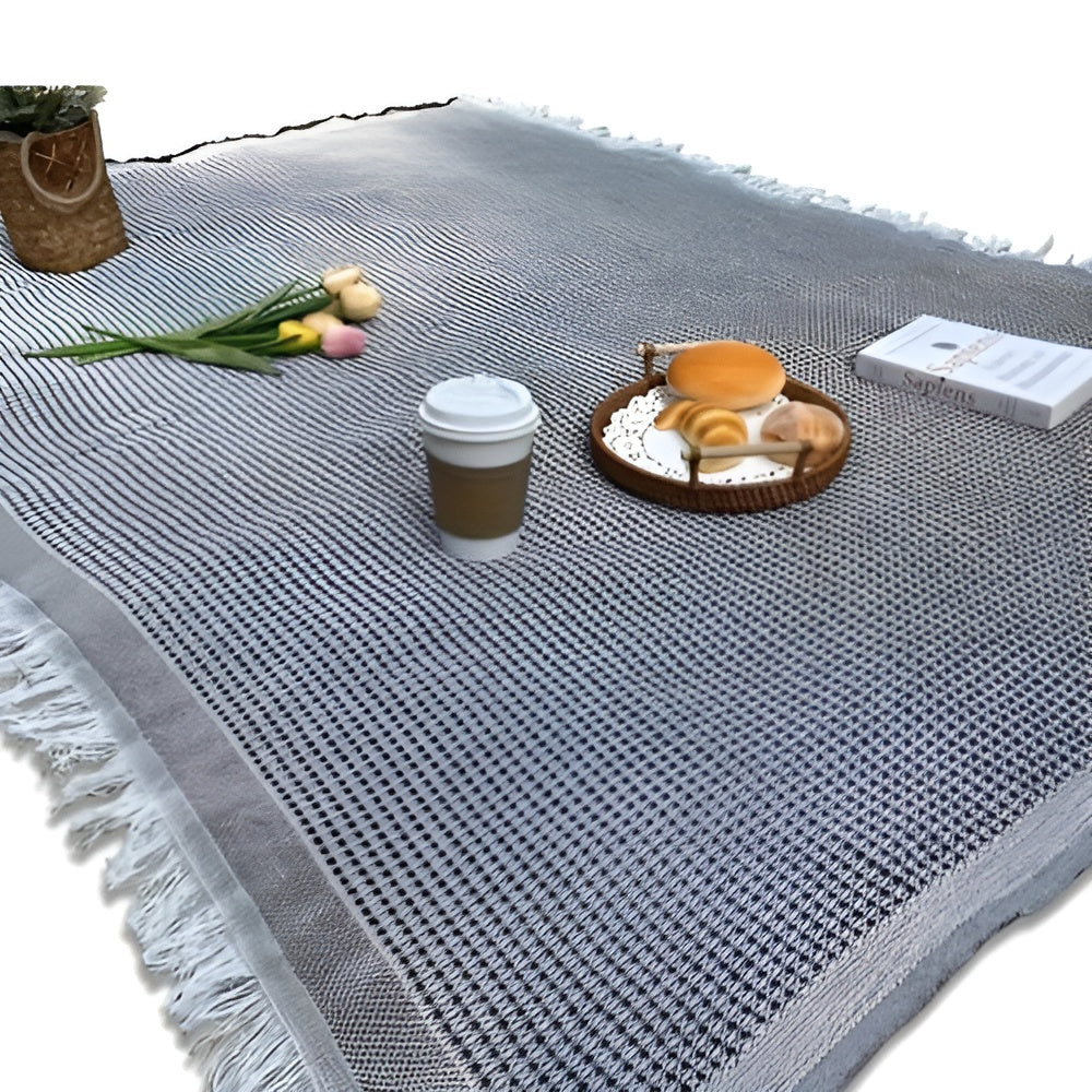 Stylische Picknickdecke – Wasserdicht Und Faltbar – Strandmatte Und Campingdecke Für Den Außenbereich - Picknickdecke