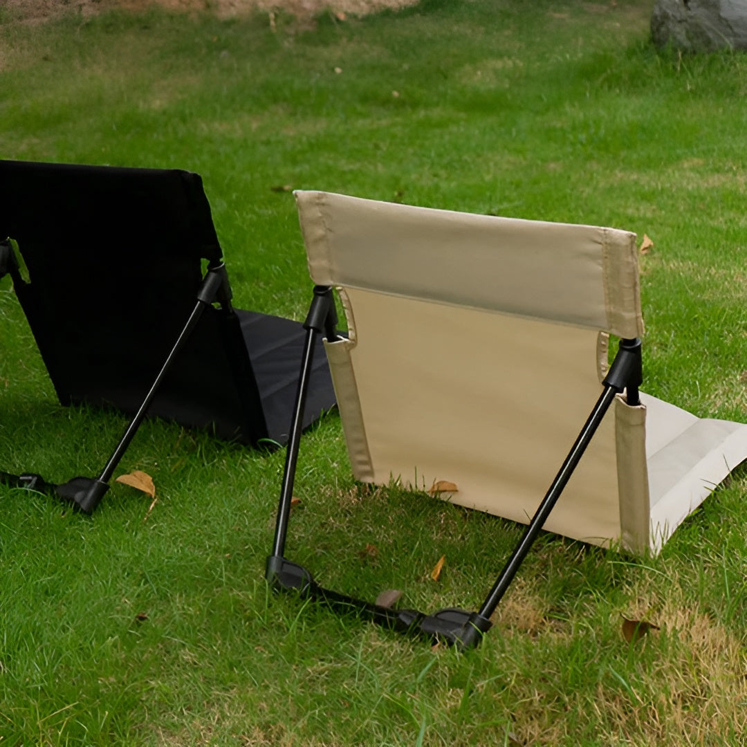 T-Rex Ergonomischer Bodenstuhl – Leicht klappbar und ideal für Outdoor-Aktivitäten - Klappstuhl