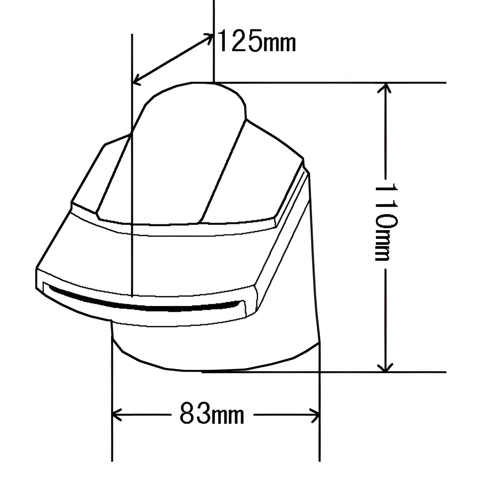 Tad-Wasserfall-Waschtischarmatur – Massives Messing | Luxuriöse Armatur für moderne Badezimmer - Waschtischarmaturen