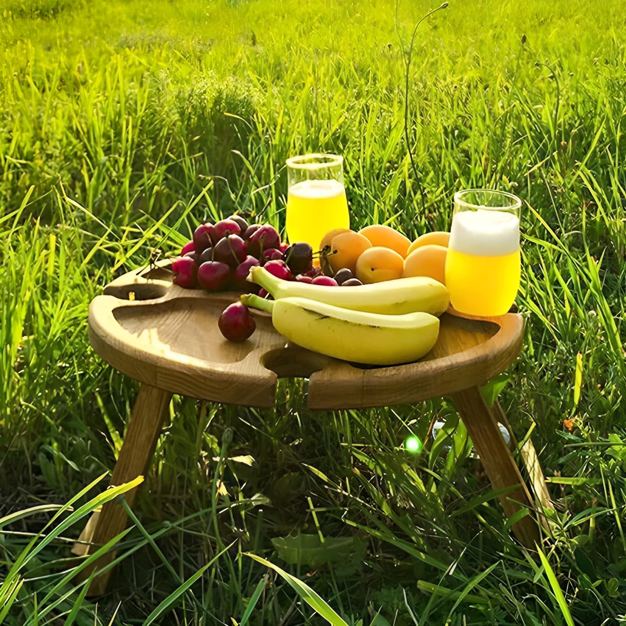 Tragbarer Picknicktisch – Klappbar Leicht & Kompakt | Für Outdoor-Abenteuer - Picknicktisch