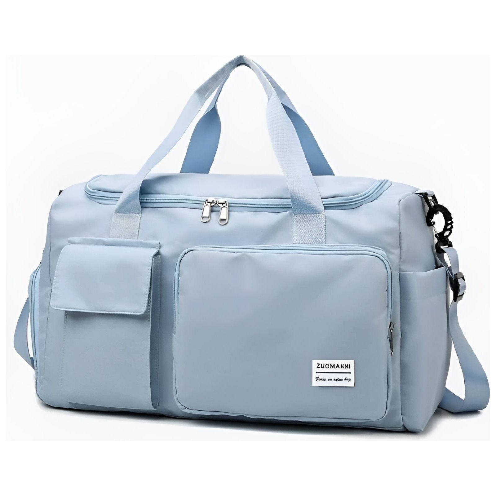 Travel Glam Bag - Großes Fassungsvermögen Wasserdichte Reisetasche für Männer und Frauen - Himmelblau - Handtasche