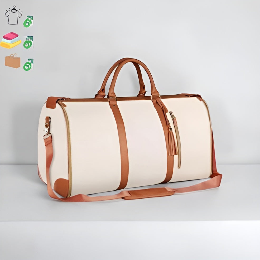 TravelHer Kleidersack faltbar – Reise-Kleidersack für Anzüge & Kleider - Handtasche