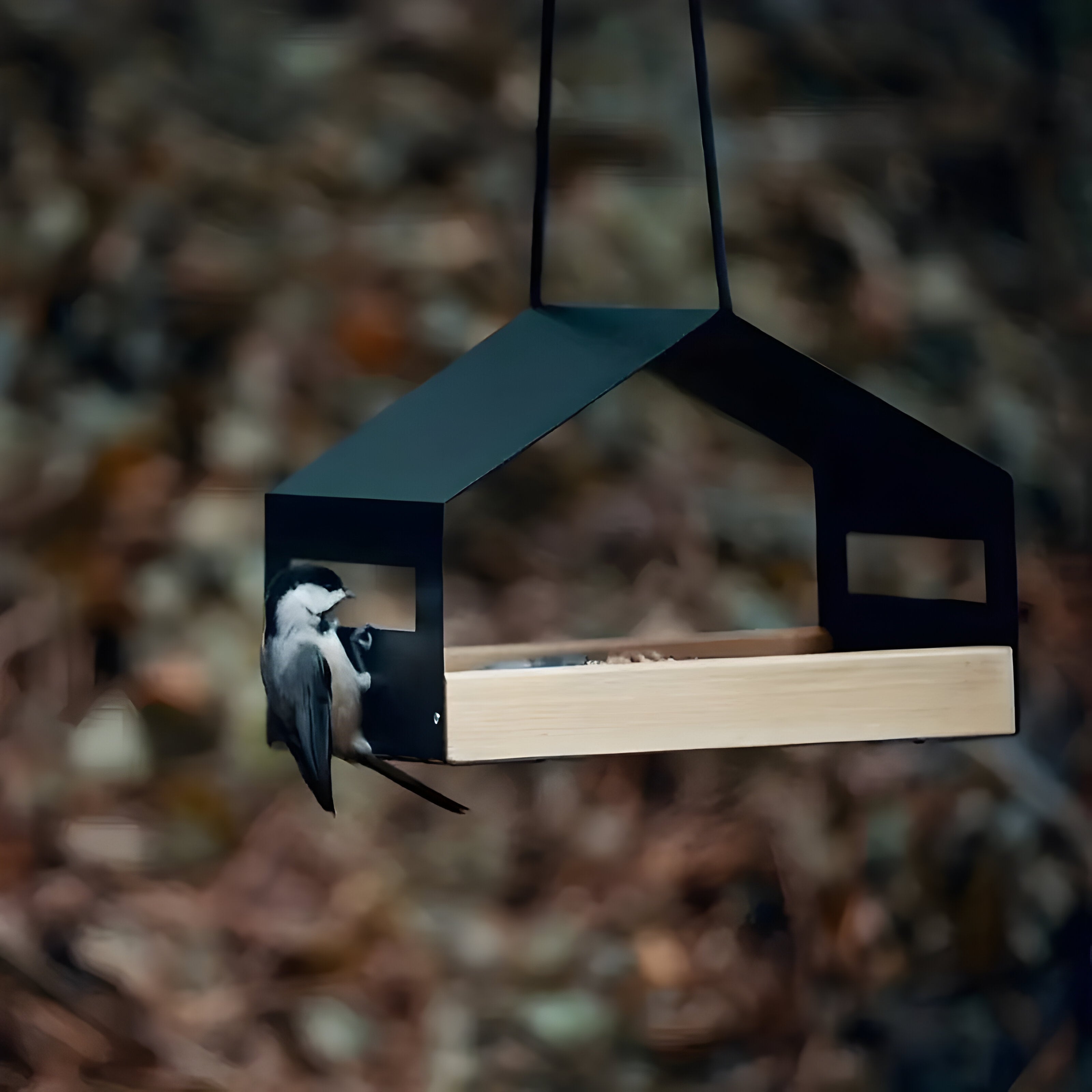 TweetWood Nest – Elegantes Hängendes Vogelhaus - Wohnzubehör