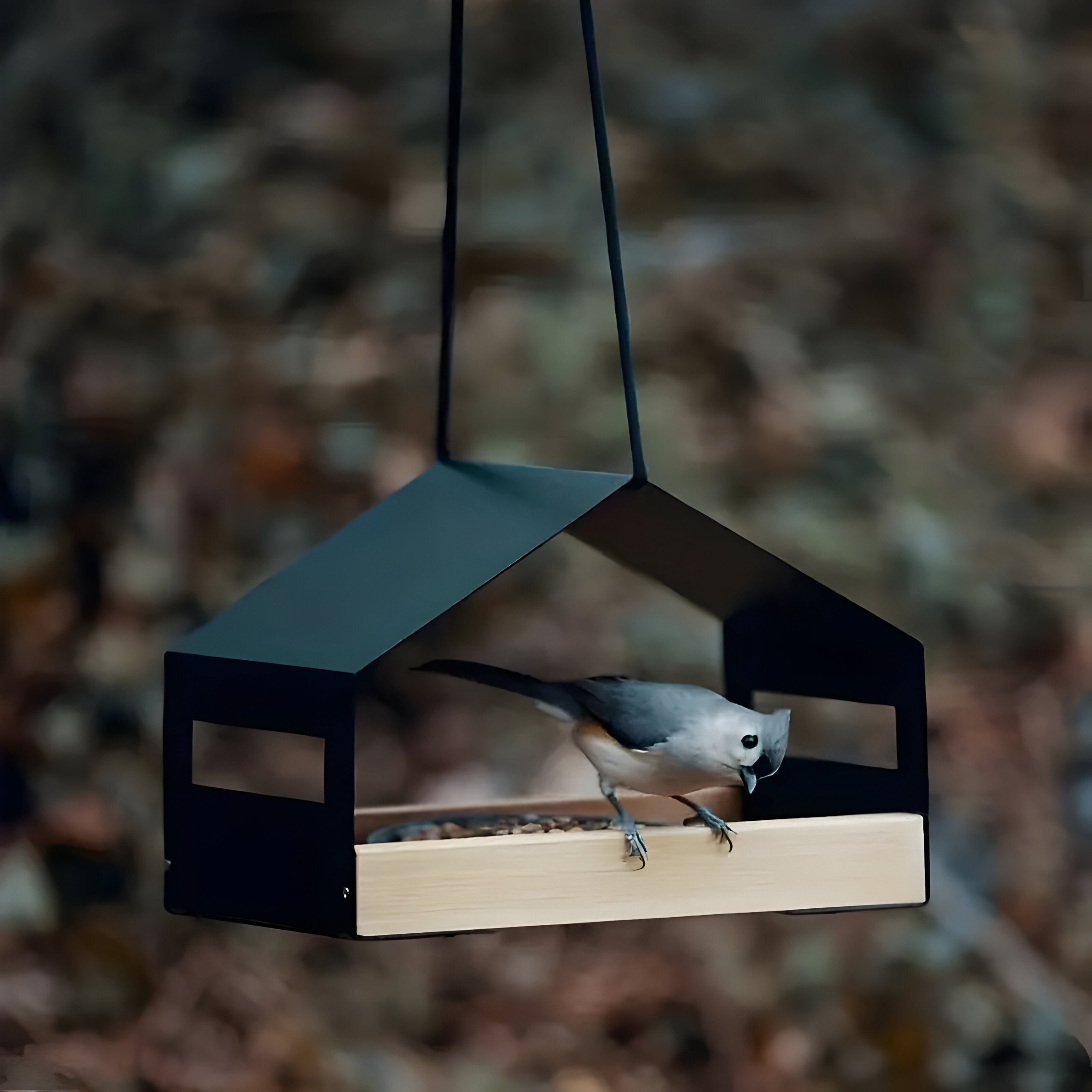TweetWood Nest – Elegantes Hängendes Vogelhaus - Wohnzubehör