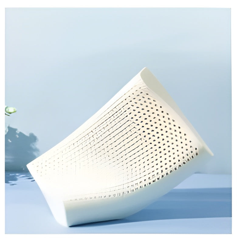 Thailändische Naturlatex-Nackenkissen – Ergonomisch und Atmungsaktiv | Perfekt für Einen Erholsamen Schlaf