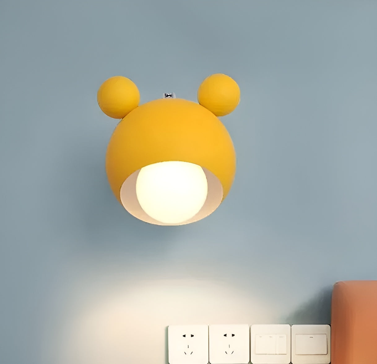 Wandleuchte im Mickey-Design – Dekorativ und Modern | Perfekt für Kinderzimmer & Wohnzimmer