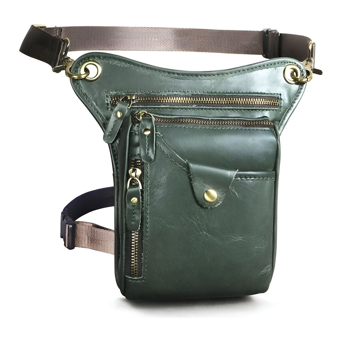Verner Bag - Lässige Vegan Leder Gürteltasche für Herren - Handtasche