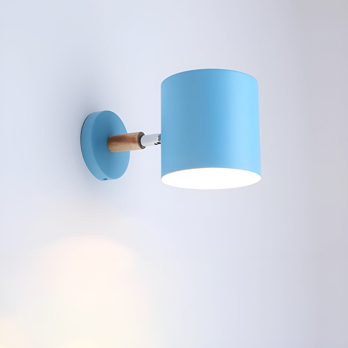 Verstellbare Wandleuchte im Skandinavischen Pastelldesign - Blau - Wandleuchten