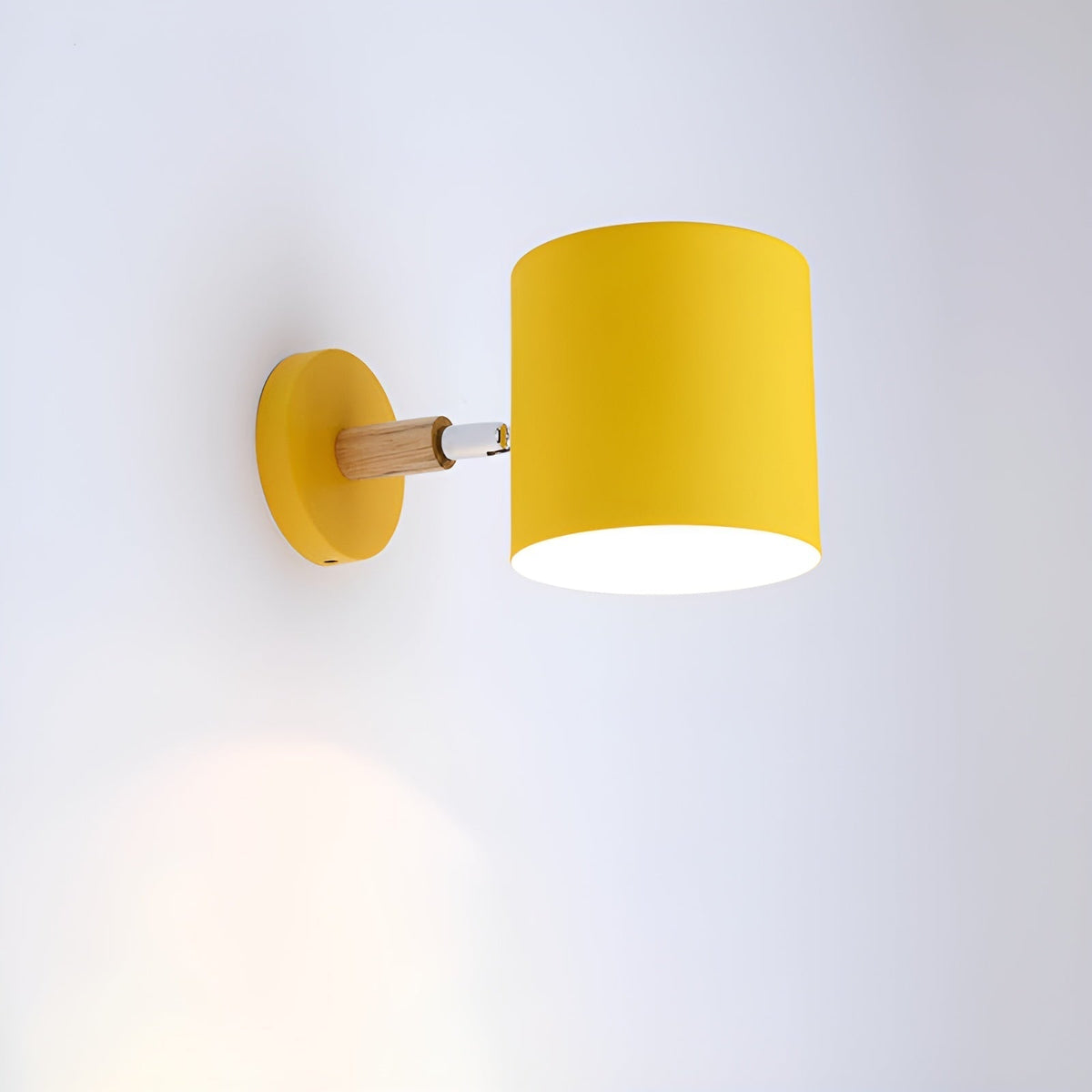 Verstellbare Wandleuchte im Skandinavischen Pastelldesign - Gelb - Wandleuchten