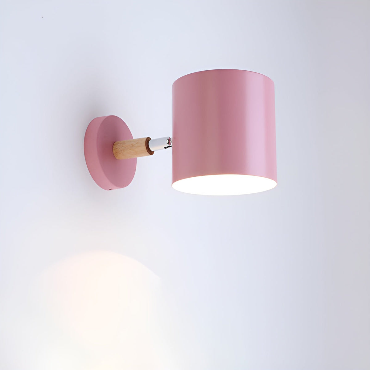 Verstellbare Wandleuchte im Skandinavischen Pastelldesign - Rosa - Wandleuchten