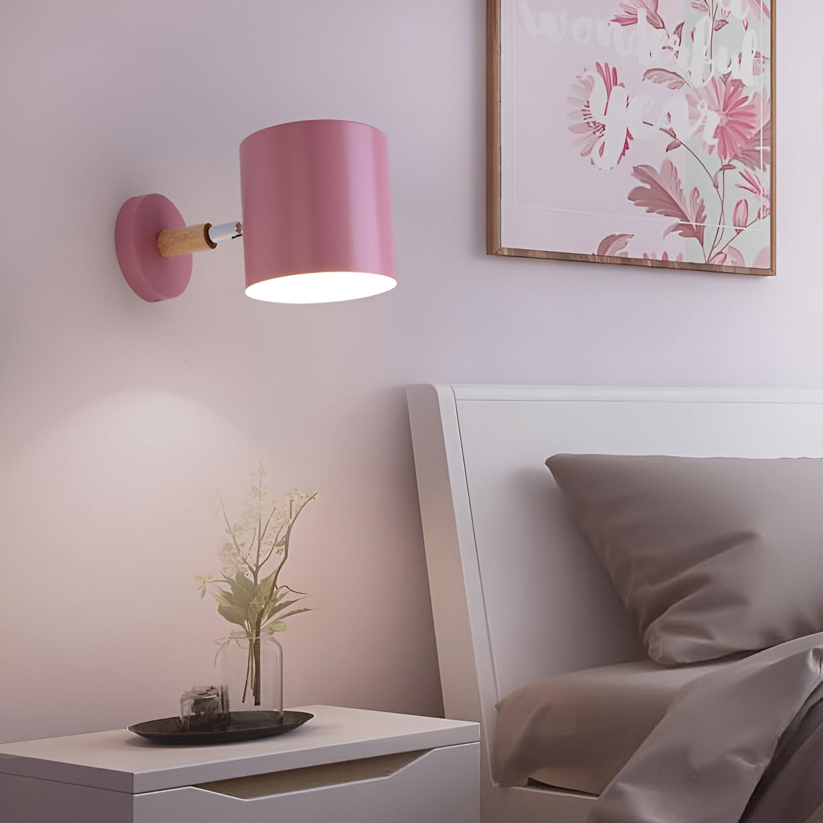 Verstellbare Wandleuchte im Skandinavischen Pastelldesign - Wandleuchten