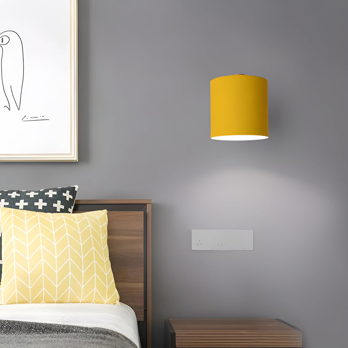 Verstellbare Wandleuchte im Skandinavischen Pastelldesign - Wandleuchten