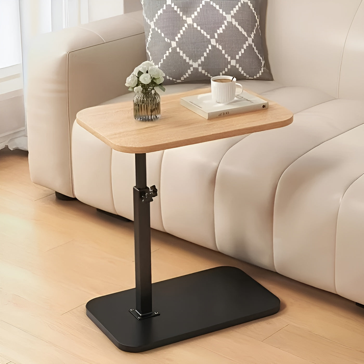 Verstellbarer Beistelltisch – Praktisch und Platzsparend | Perfekt für Sofa und Bett - Wohnzubehör