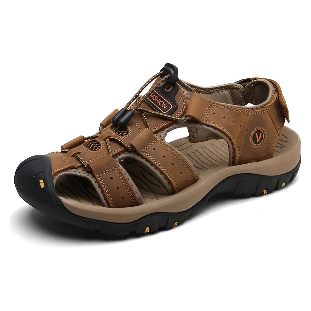 Oliver Sandalen - Bequeme orthopädische Sommersandalen für Herren Elegare