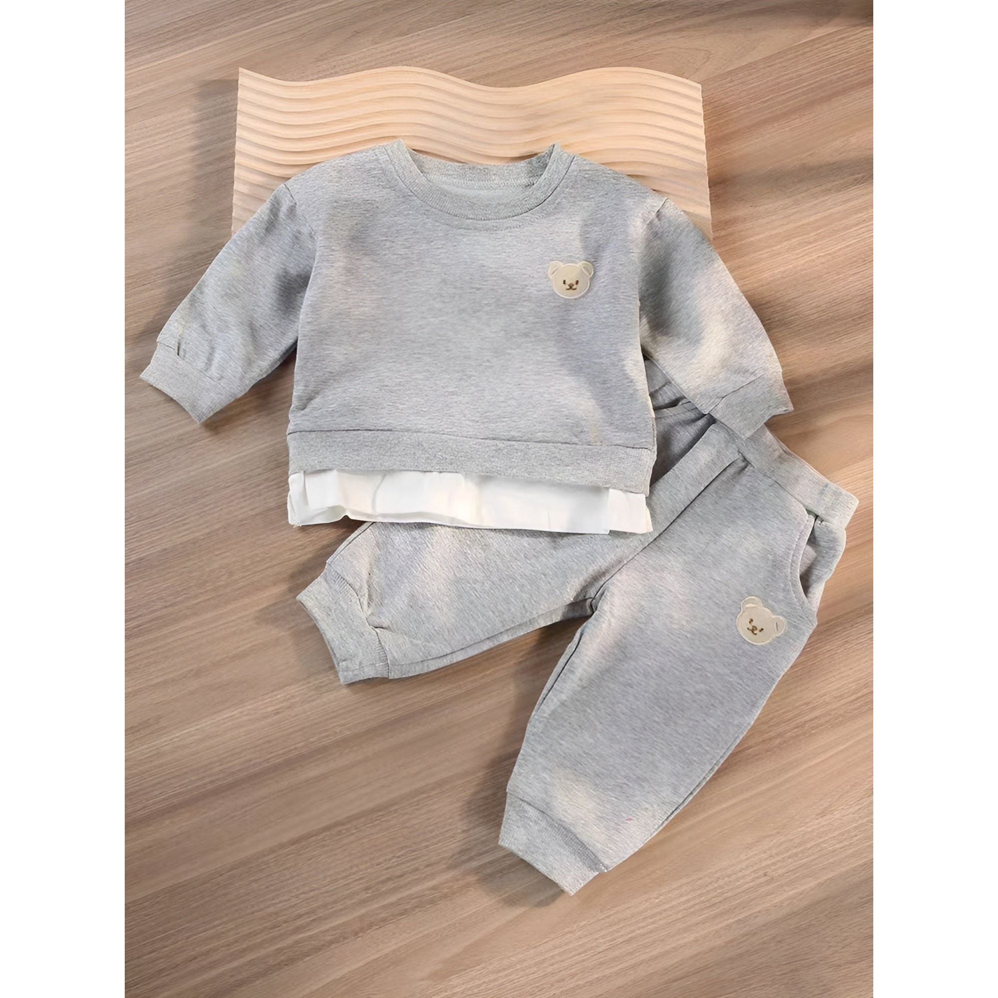 Cozy Cubs - Unisex-Babybären Passendes Set für Babys - Zweiteiliges Set - Elegare