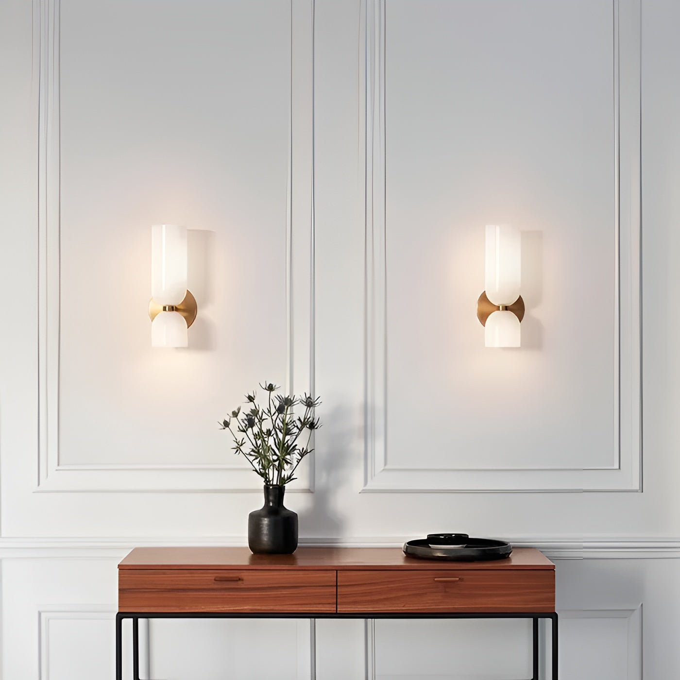 Glas Wandleuchte – Elegant & Modern mit LED-Technologie | Stilvolle Beleuchtung für Wohnzimmer & Schlafzimmer