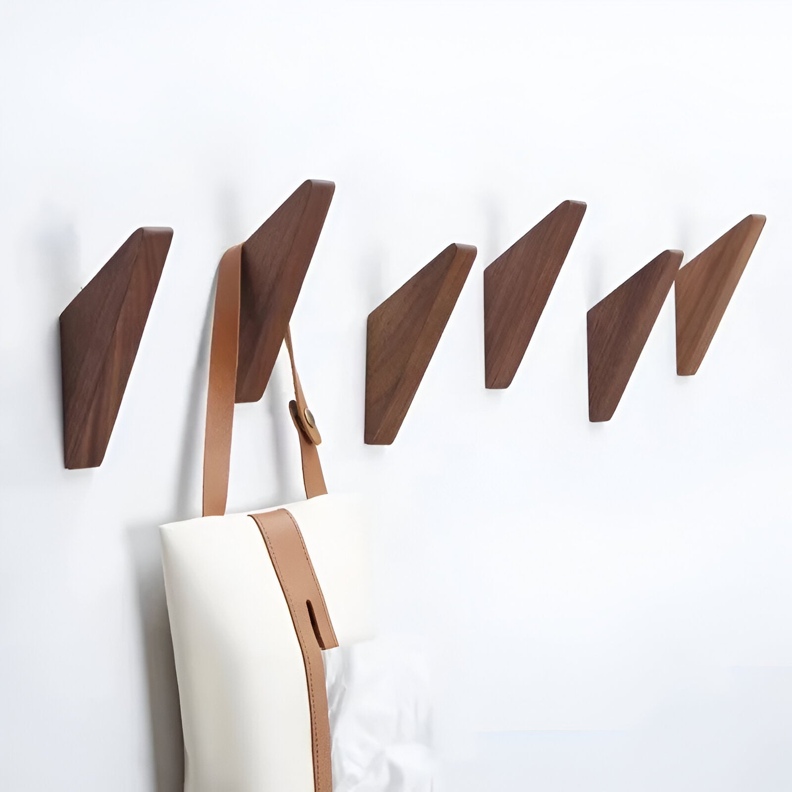 Wandhaken aus Holz – Natürliches Design für Jacken Handtücher & Accessoires - Wandhaken