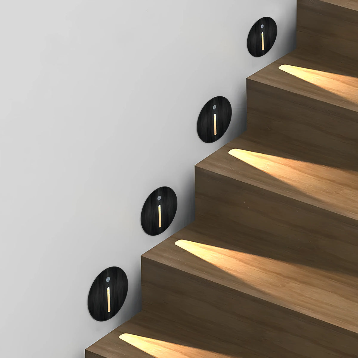 Wandleuchte mit PIR-Bewegungssensor – Modern Elegant und Energiesparend - Ohne Sensor / 90 x 40 mm / Rechteck