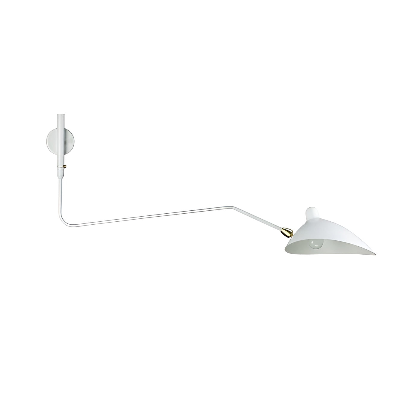 Wandleuchte mit Schwenkarm – Elegantes Zeitloses Design für Schlafzimmer & Büro - 1 Groß L 256’’ x H15.8“ / L 65 cm x H