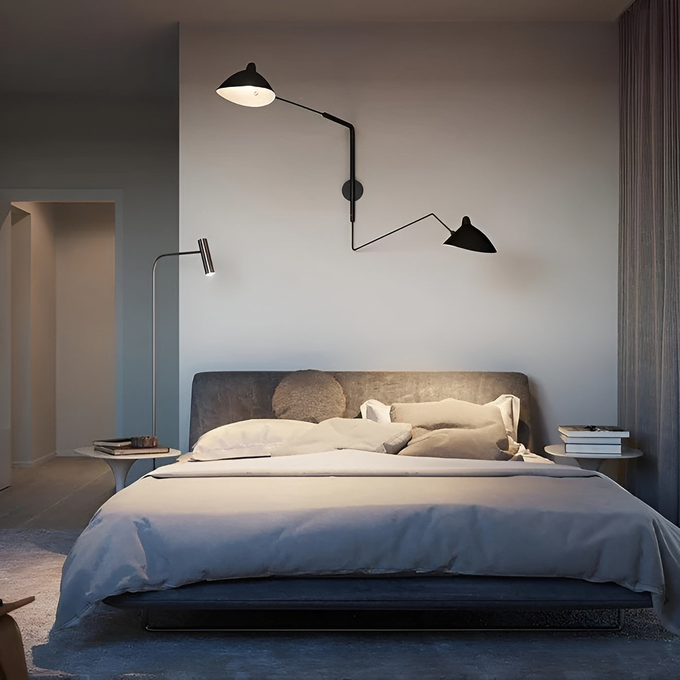 Wandleuchte mit Schwenkarm – Elegantes Zeitloses Design für Schlafzimmer & Büro - Wandlampe