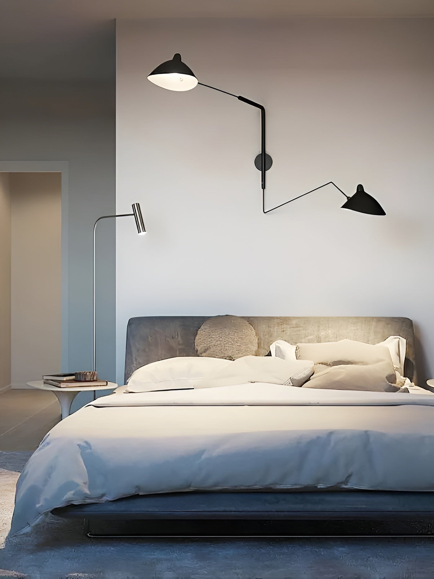 Wandleuchte mit Schwenkarm – Elegantes Zeitloses Design für Schlafzimmer & Büro - Wandlampe