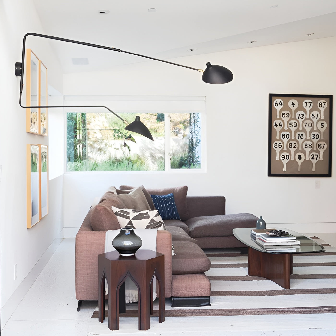 Wandleuchte mit Schwenkarm – Elegantes Zeitloses Design für Schlafzimmer & Büro - Wandlampe