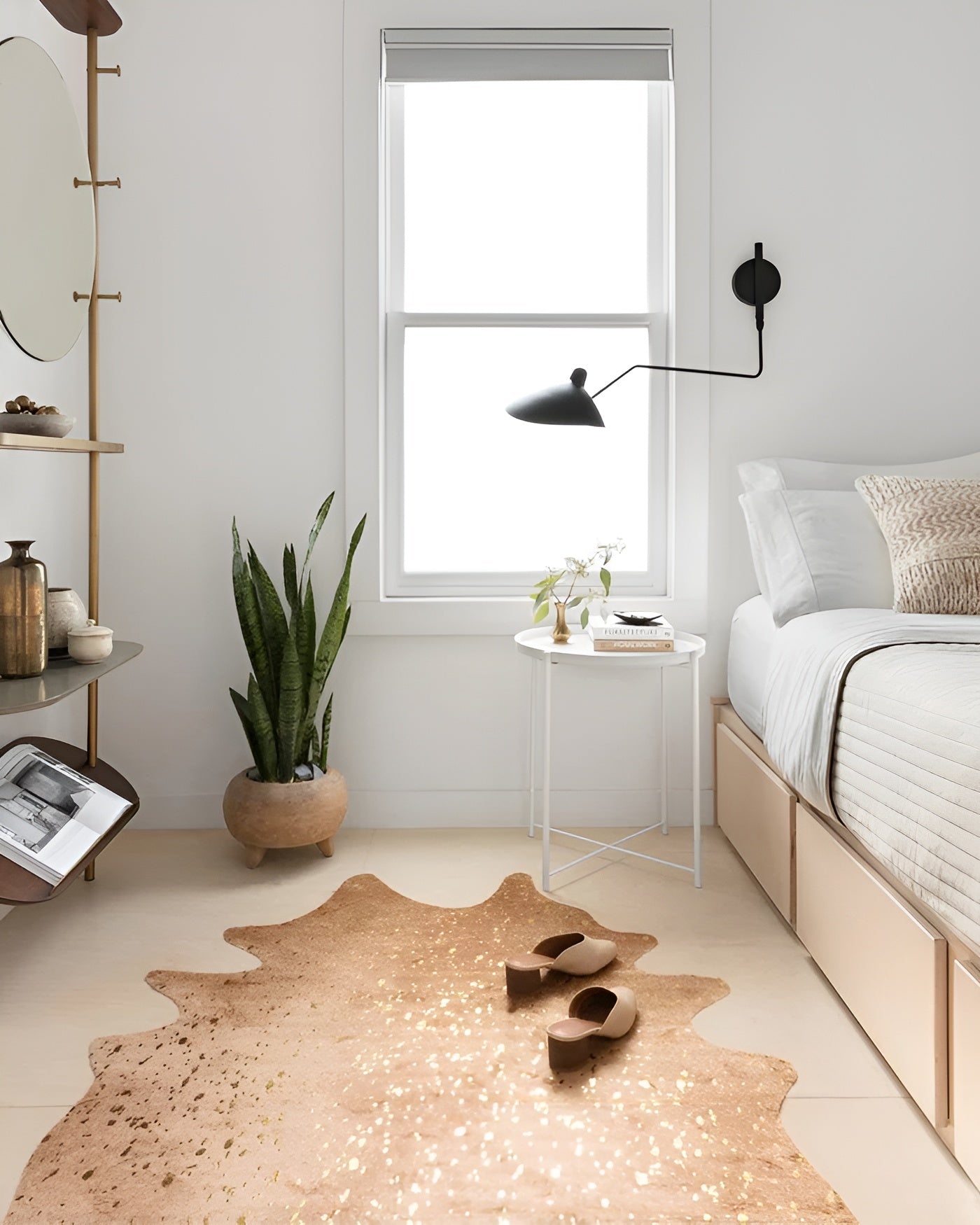 Wandleuchte mit Schwenkarm – Elegantes Zeitloses Design für Schlafzimmer & Büro - Wandlampe