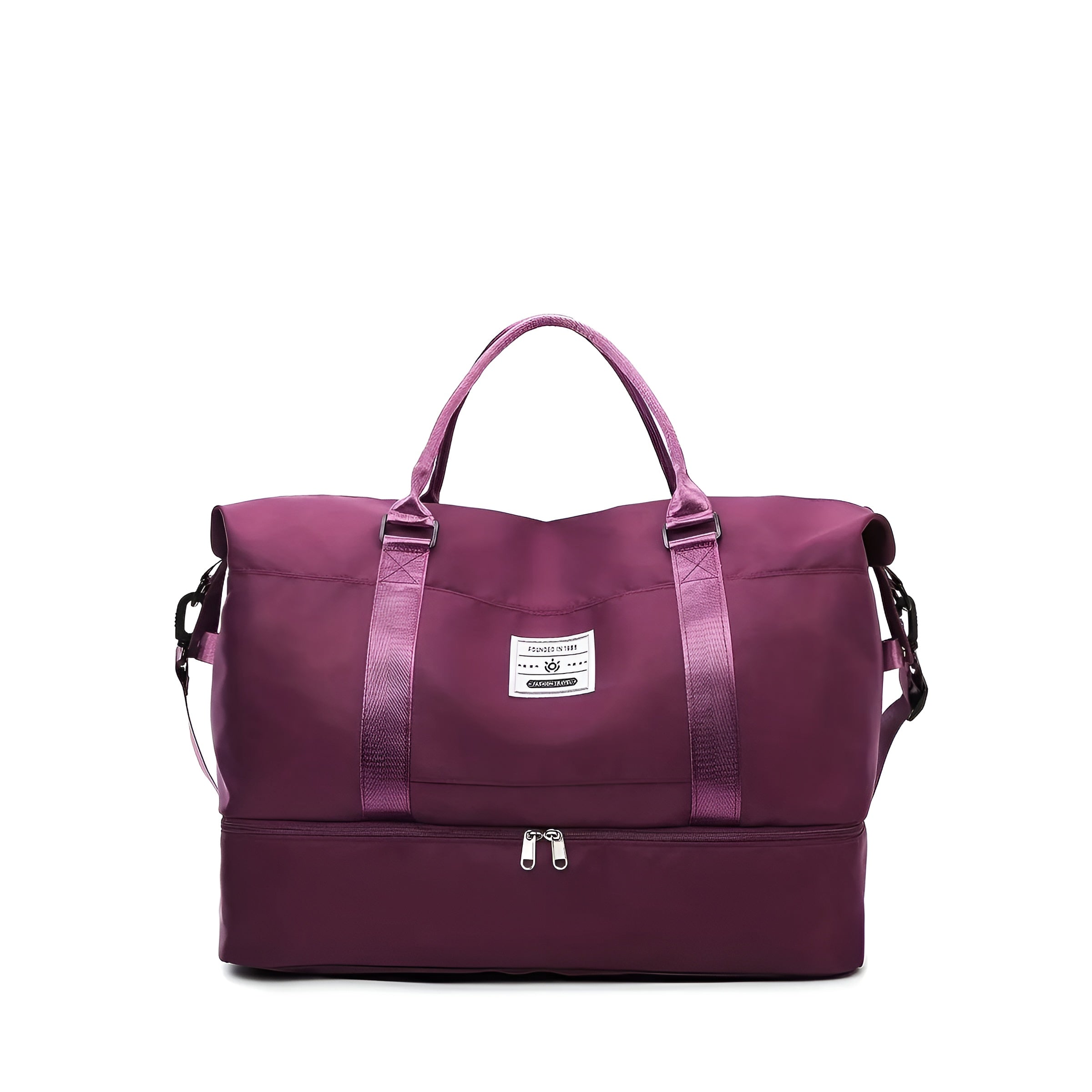 Wasserdichte Reisetasche – Geräumiges Design mit mehreren Aufbewahrungsfächern - Fuchsia - Reisetasche