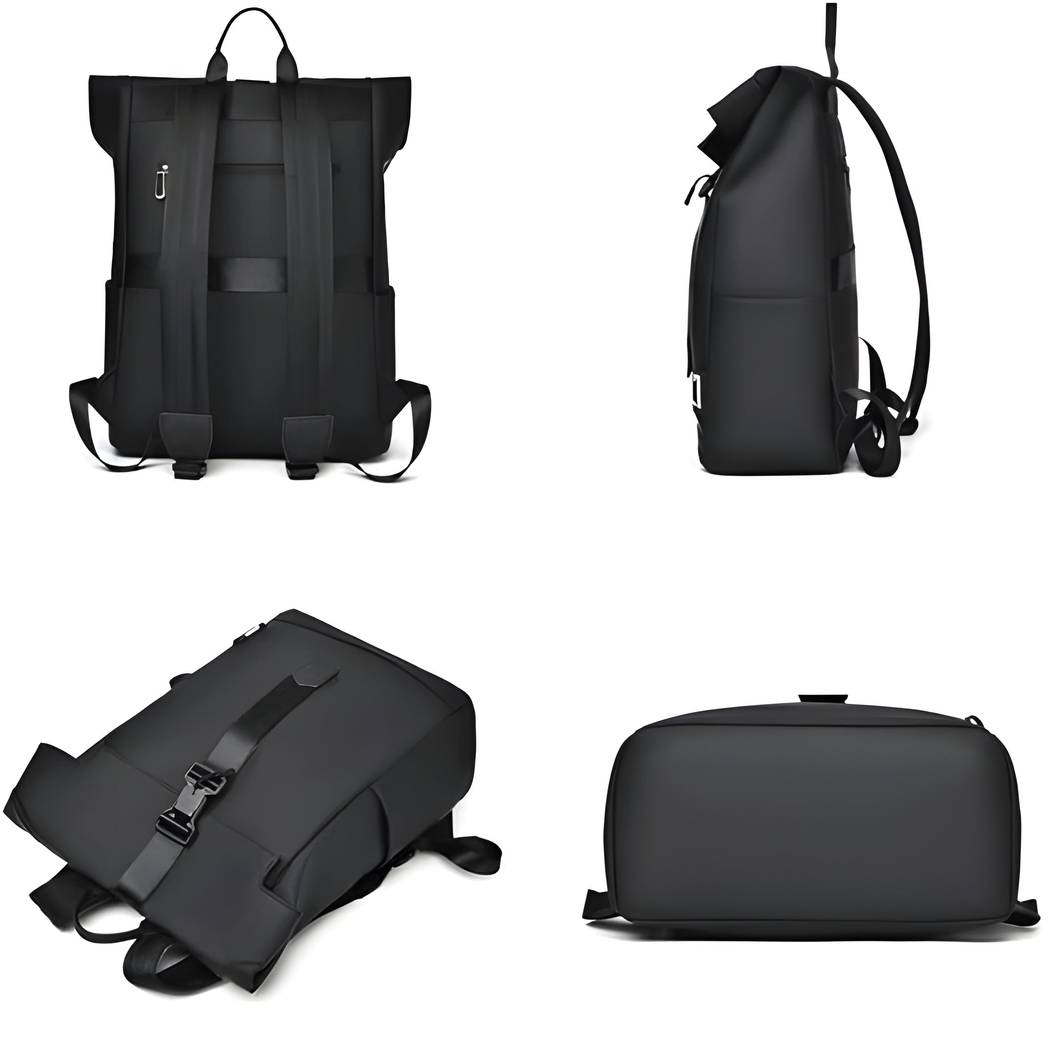 Wasserdichter Laptop-Rucksack für Reisen & Pendler – Leicht Geräumig mit USB-Anschluss - Rucksack