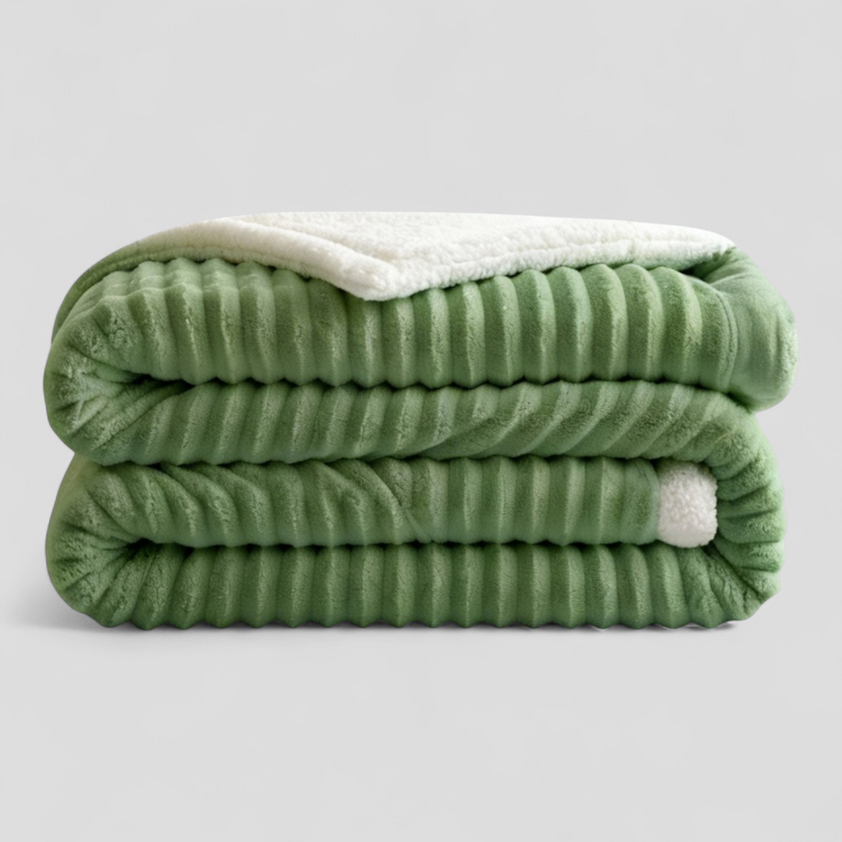 Weiche Fleece Kuscheldecke für die Sofa – mehrere Größen - Grün / 1,0x1,5 m Kindergröße - Decken und Plaids