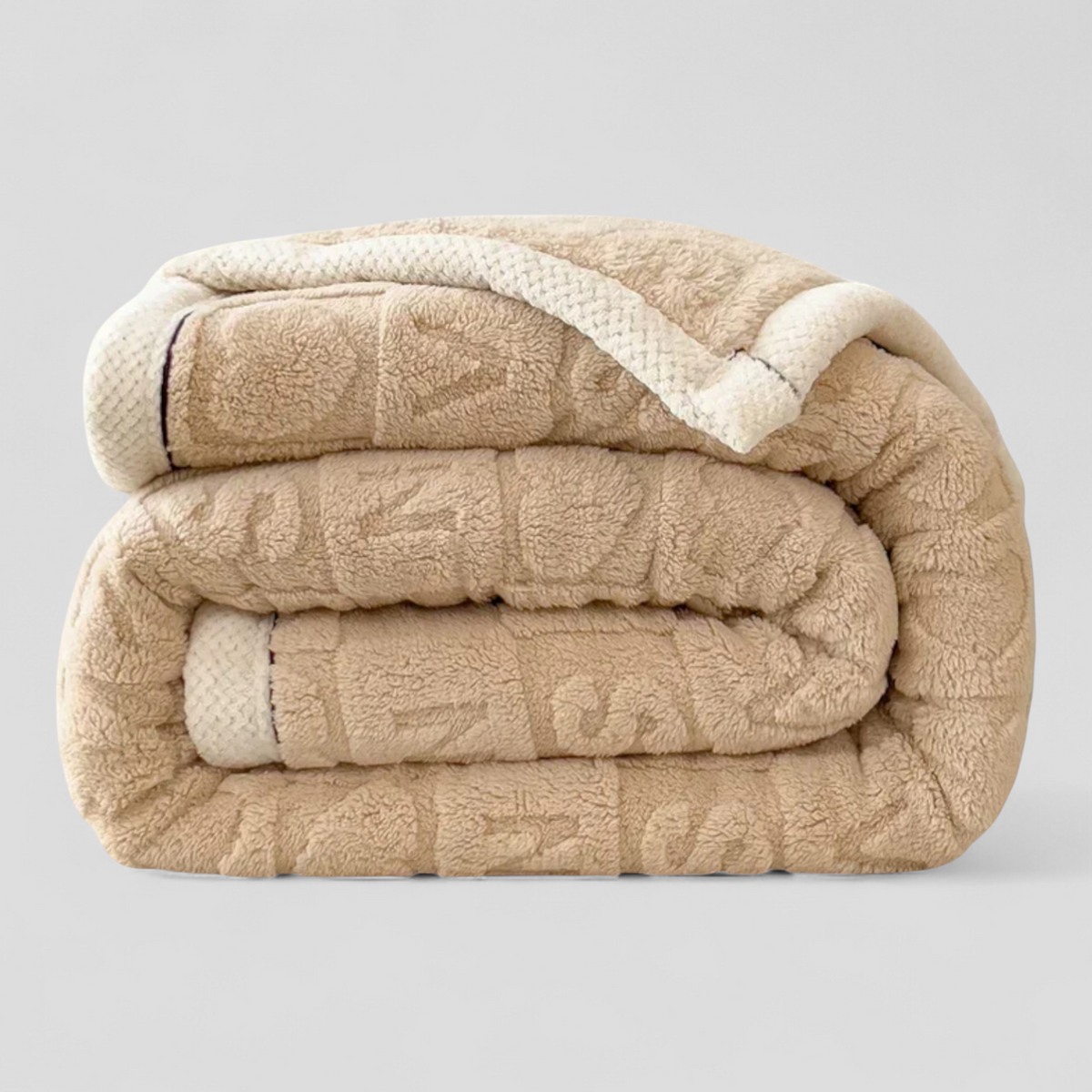 Weiche Fleece-Kuscheldecke für Sofa und Bett – waschbares Wohndecke-Plaid - Gelb / 70x100cm - Decken und Plaids