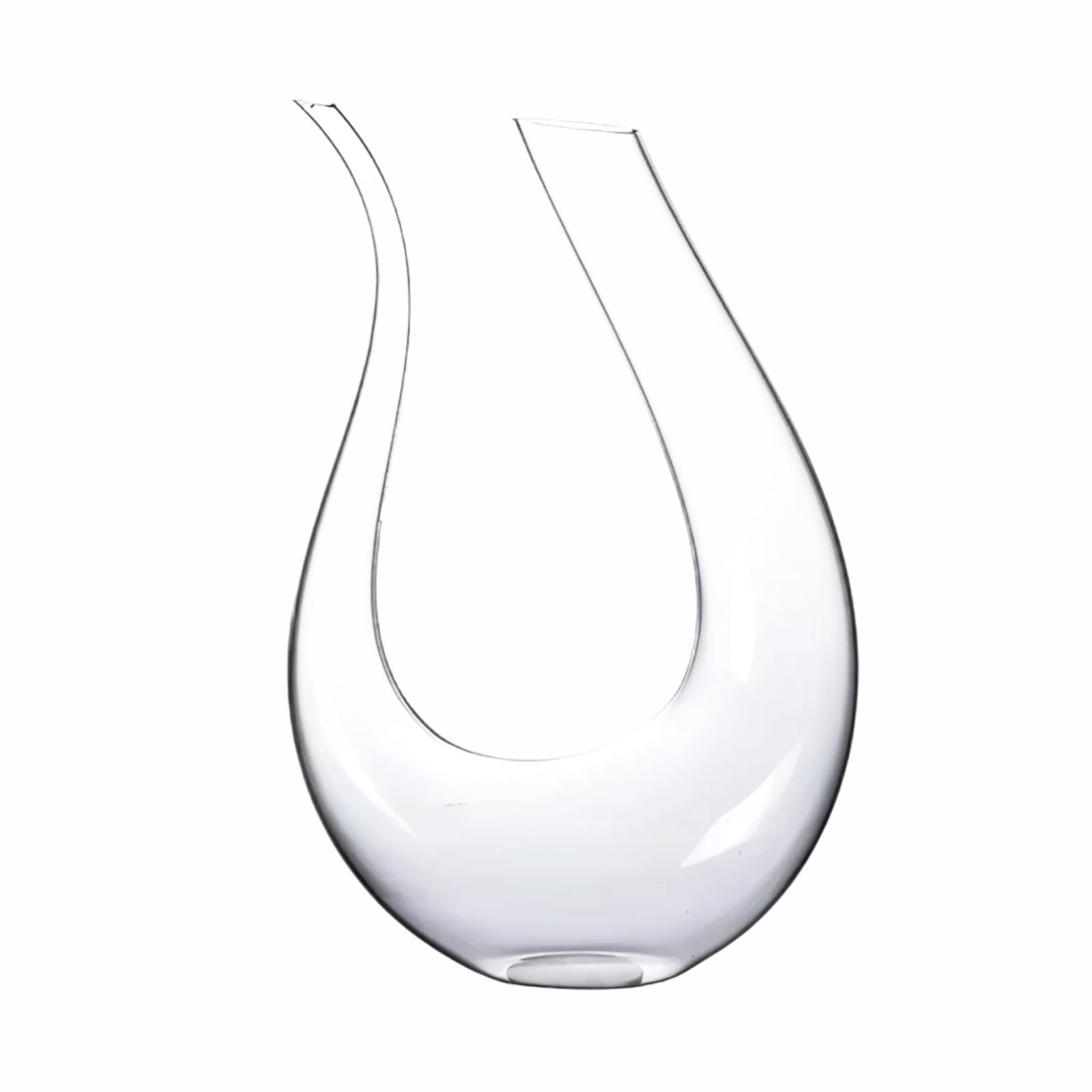 Weindekanter mit Belüfter - Mundgeblasen & Stilvoll - 1500 ml für Bar & Zuhause - Bleifreies Glas - Dekanter