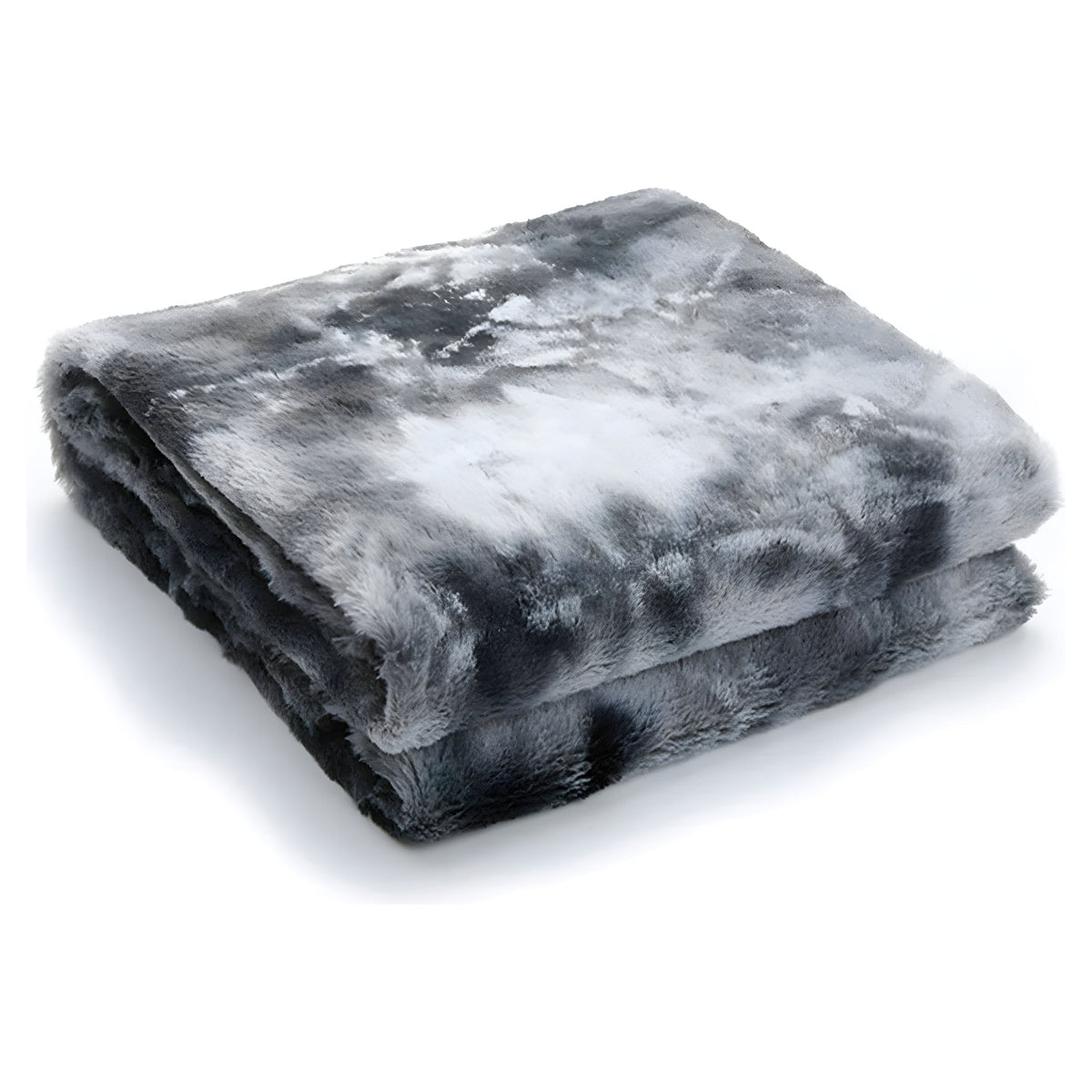 WinterNest Blanket - Warme doppelseitige Fleece-Winterdecke - Grau / 80x120cm - Saisonale Dekoration