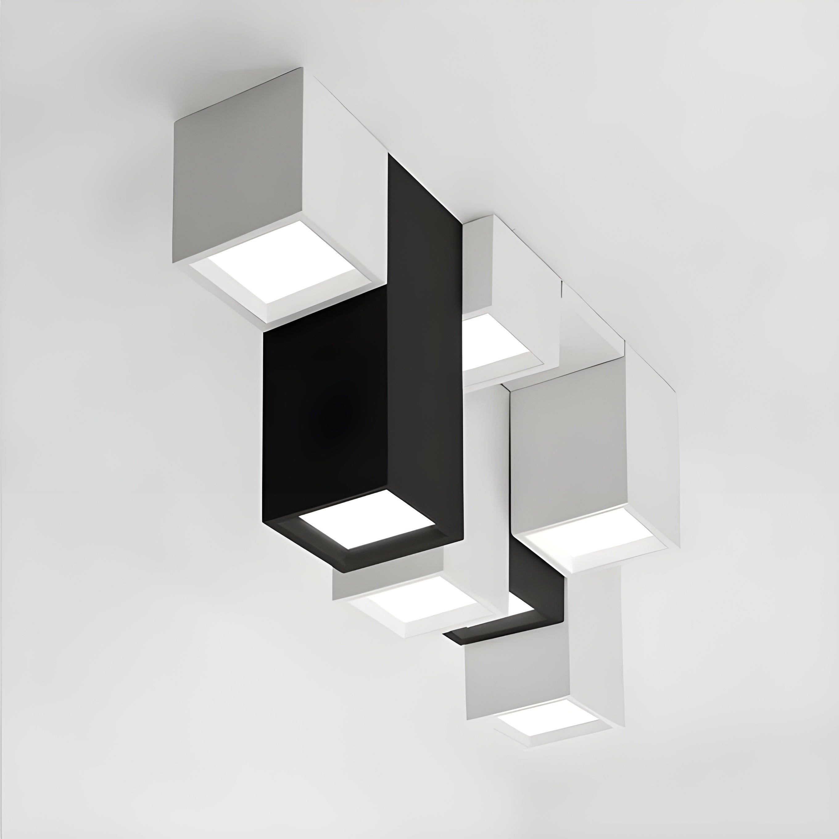 LumoSquare Light - Geometrische Quadratische Home Decor Deckenleuchte