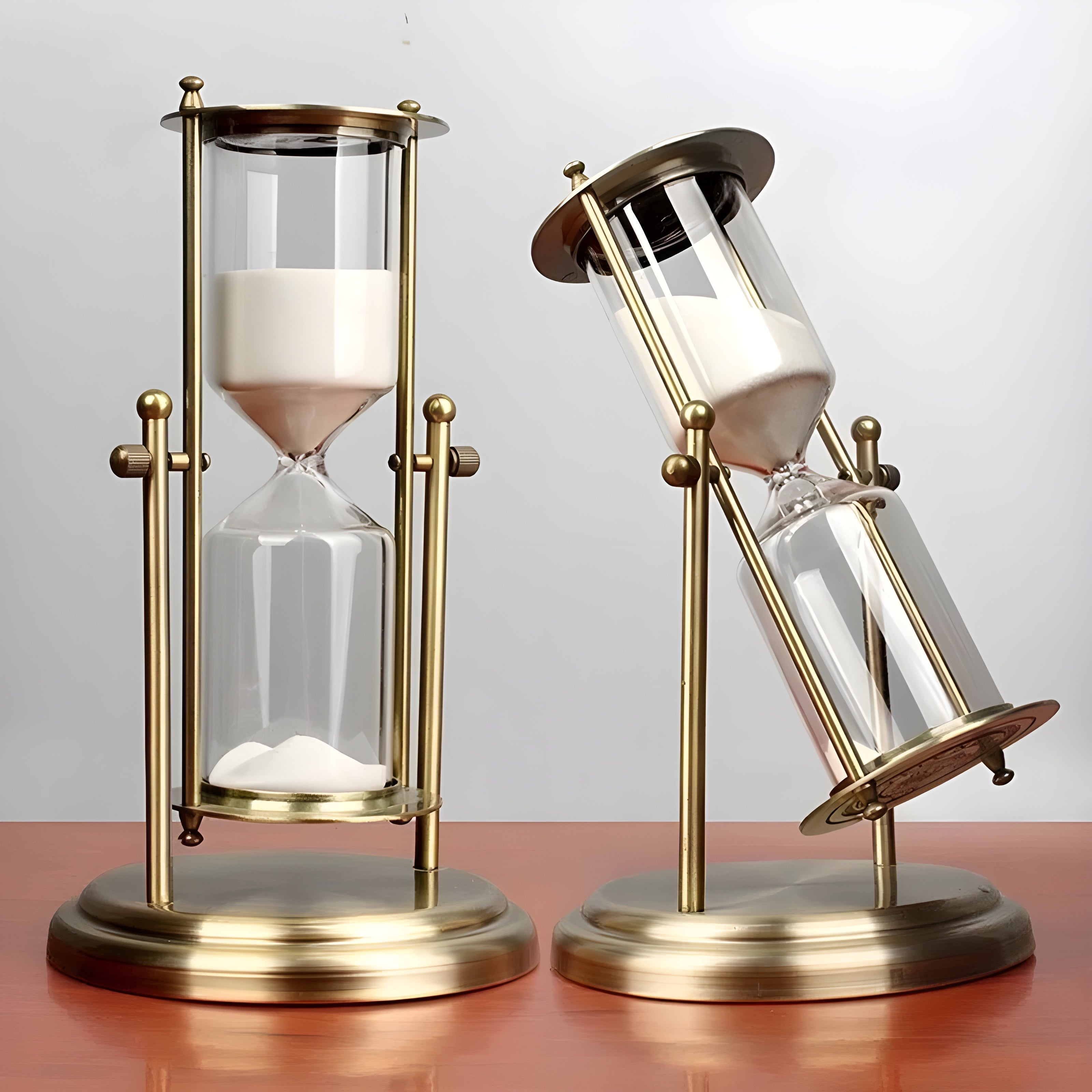 Zeitreiser Sanduhr –Stilvoller Zeitmesser für Wohnzimmer oder Büro - Wohnzubehör